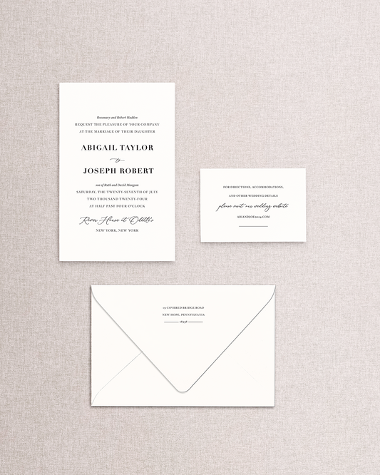 Abigail Invitation Suite - 3 Piece Package