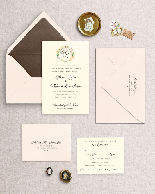 Sloane Invitation Suite - 4 Piece Package