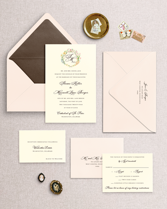 Sloane Invitation Suite - 5 Piece Package